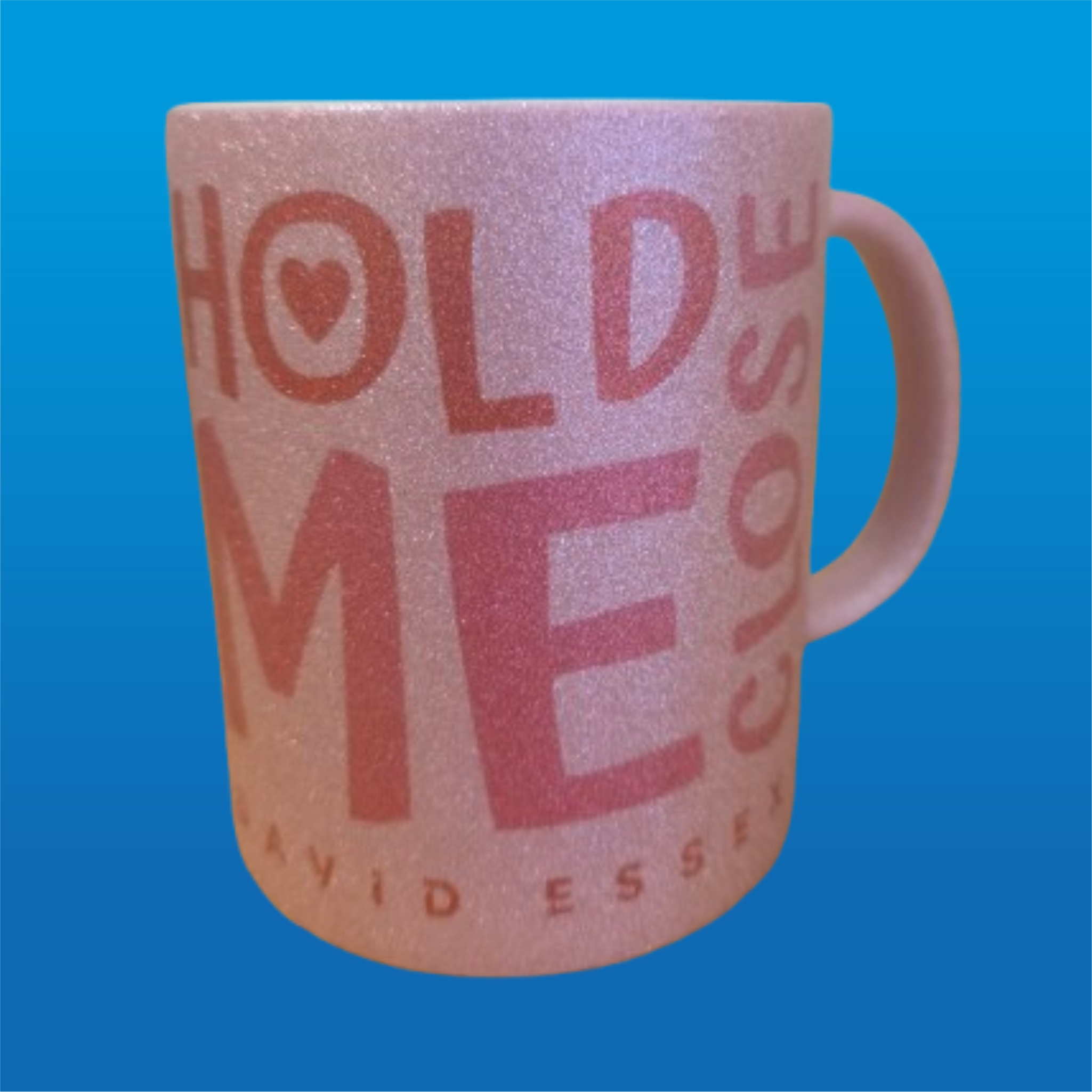 Pink Glitter Tour Mug
