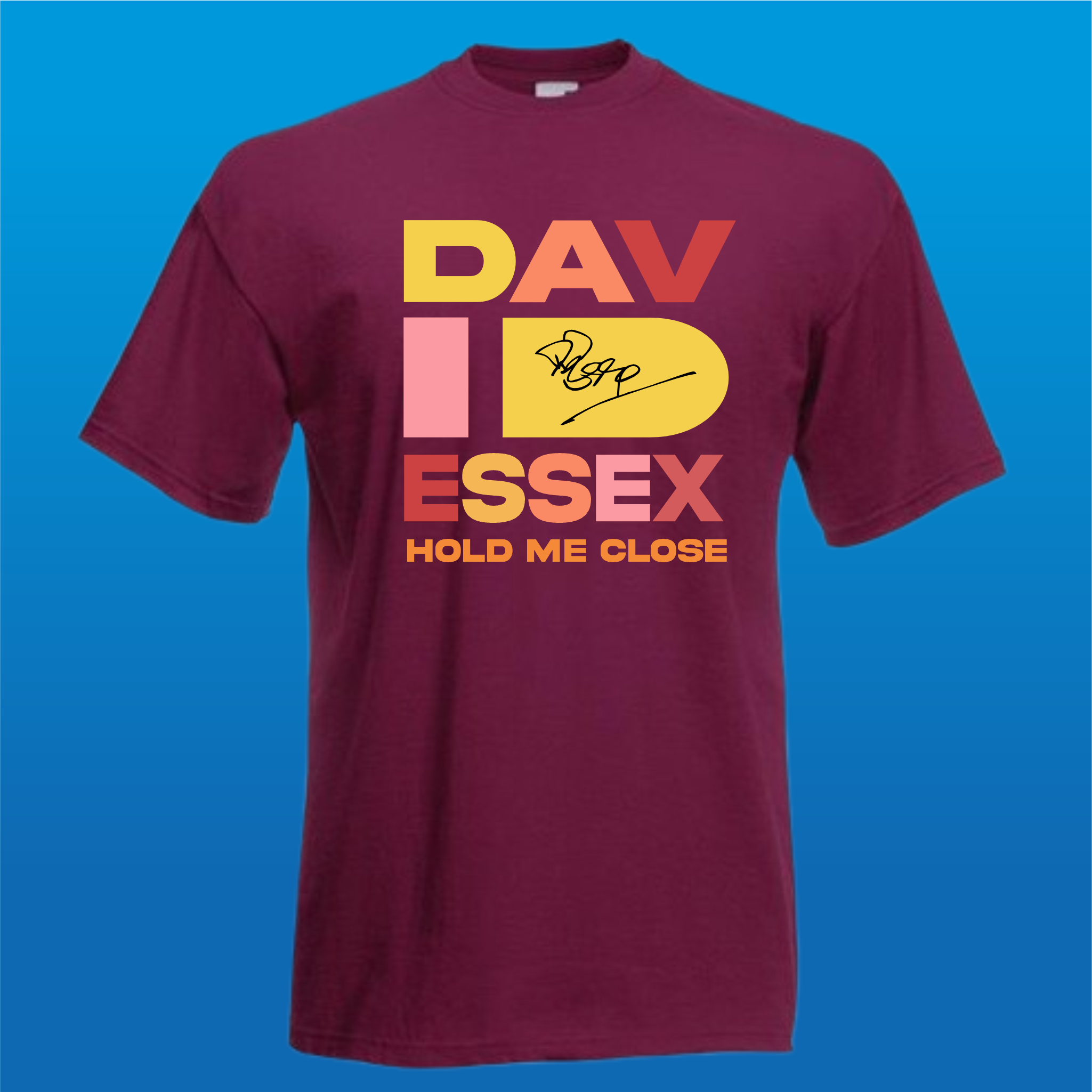 Burgundy Graphic Tee