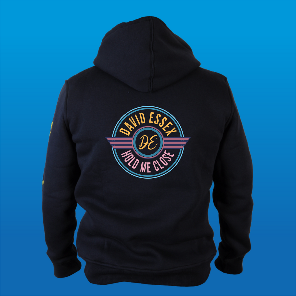 EMBROIDERED ZIP FRONT HOODY