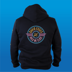 EMBROIDERED ZIP FRONT HOODY
