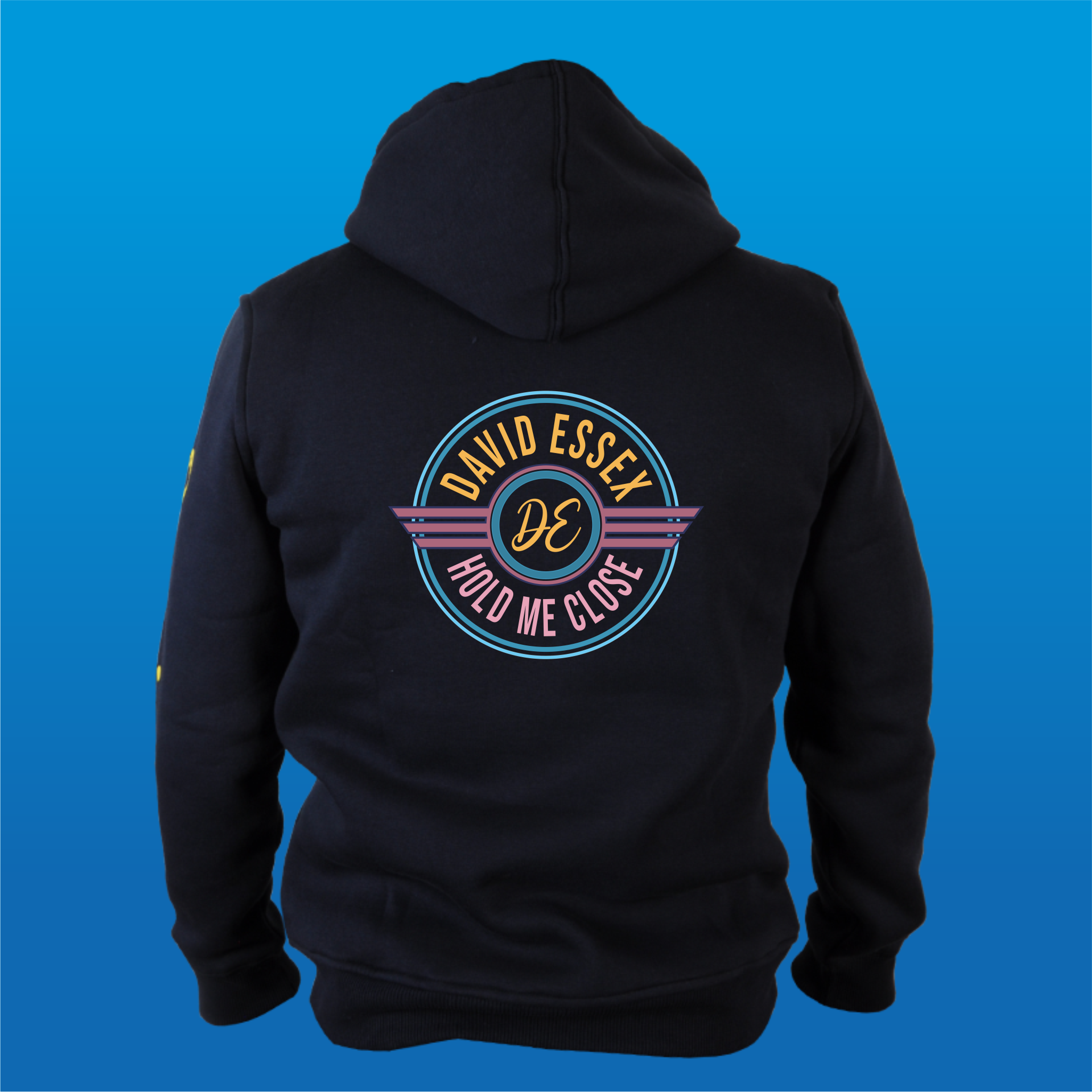 EMBROIDERED ZIP FRONT HOODY