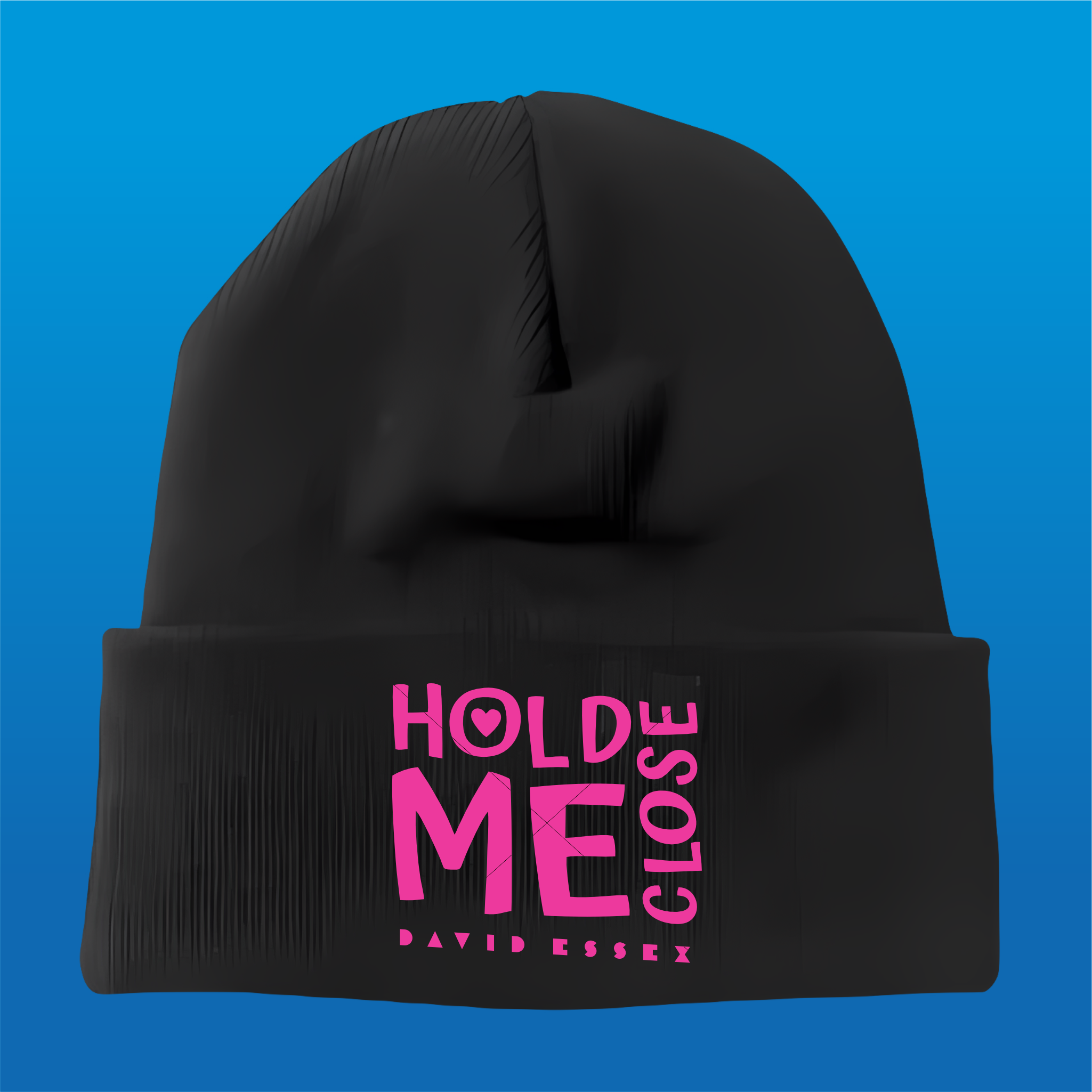HOLD ME CLOSE, Embroidered Beanie