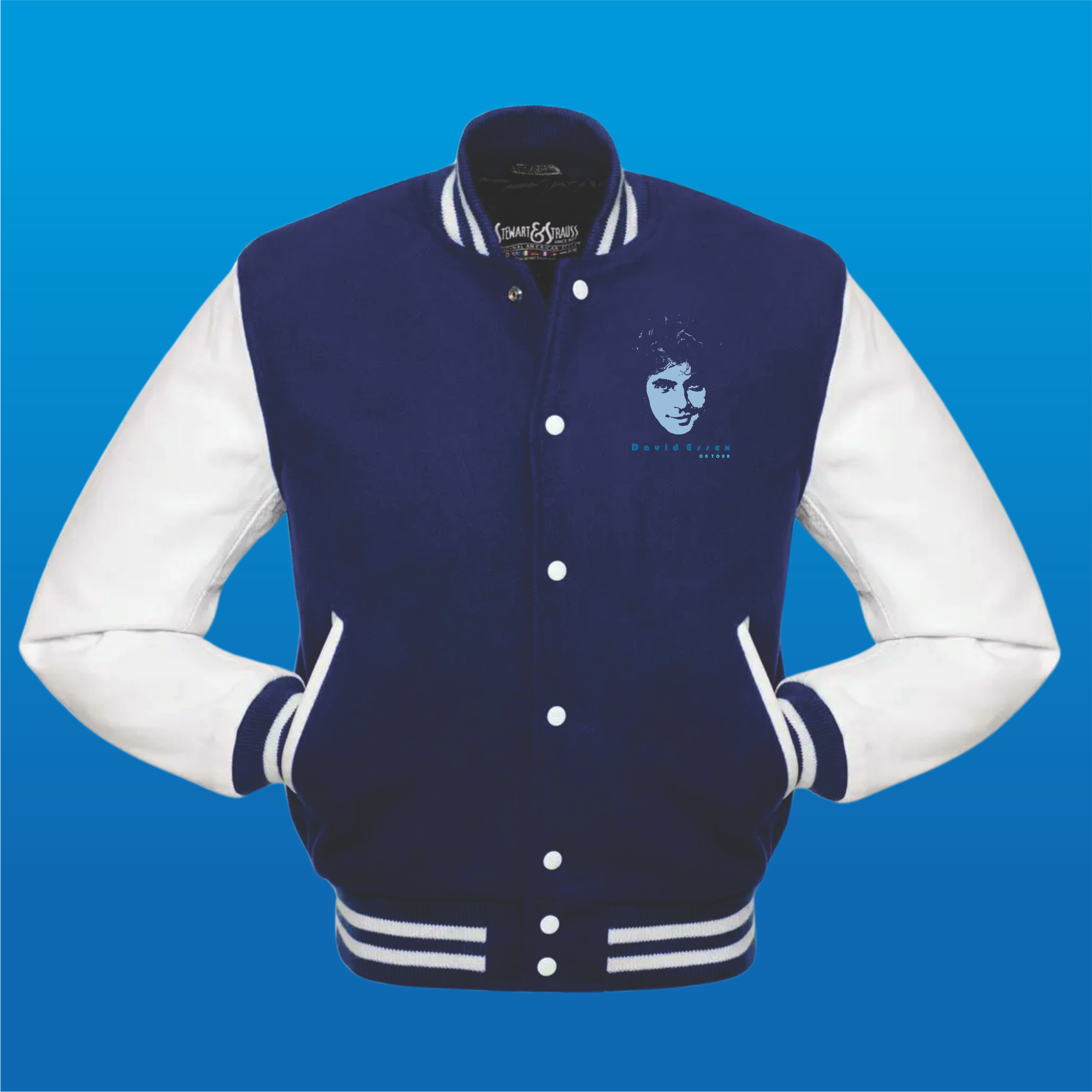 LIMITED EDITION NAVY VARSITY JACKET