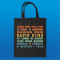 Song Title Tote Bag